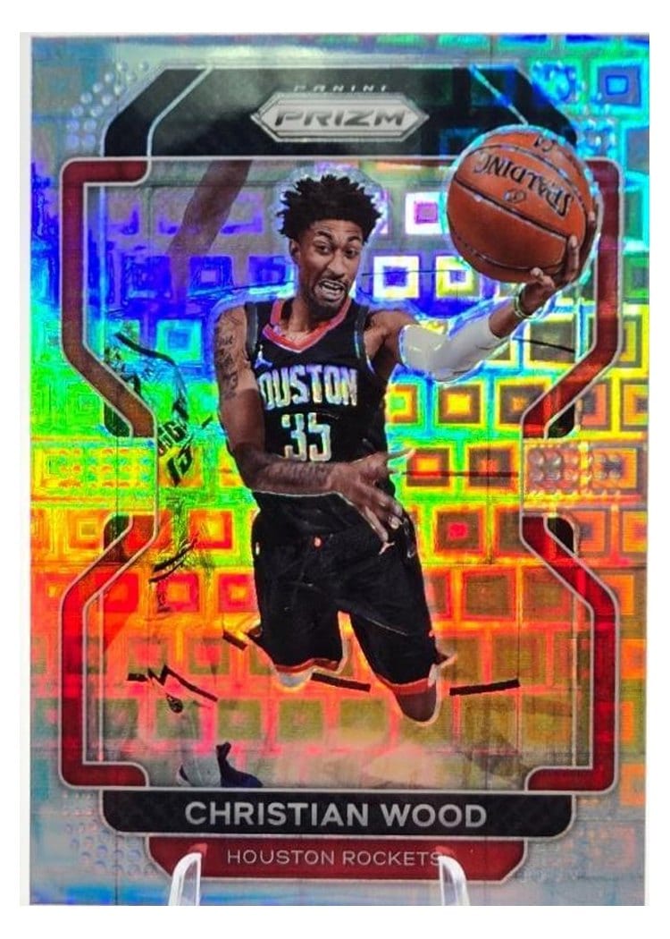 2021-22 Panini Prizm Base Set Christian Wood #112 card