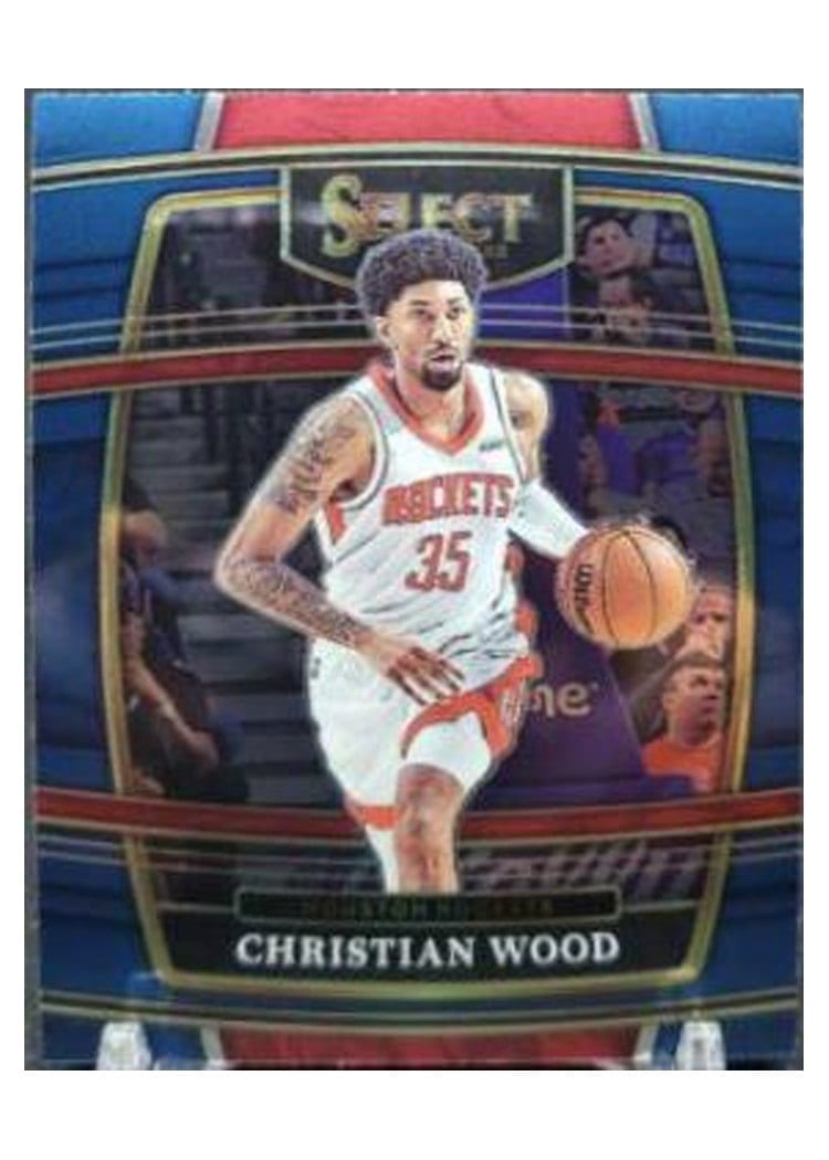 2021-22 Panini Select Base Set Christian Wood #61 card