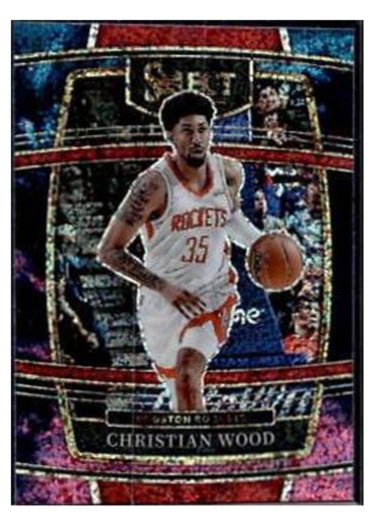 2021-22 Panini Select Base Set Christian Wood #61 card