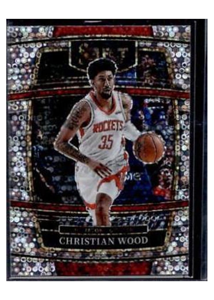 2021-22 Panini Select Base Set Christian Wood #61 card