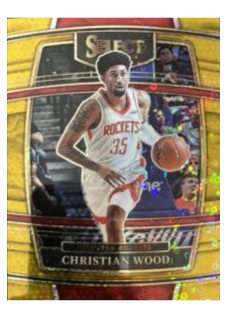2021-22 Panini Select Base Set Christian Wood #61 card