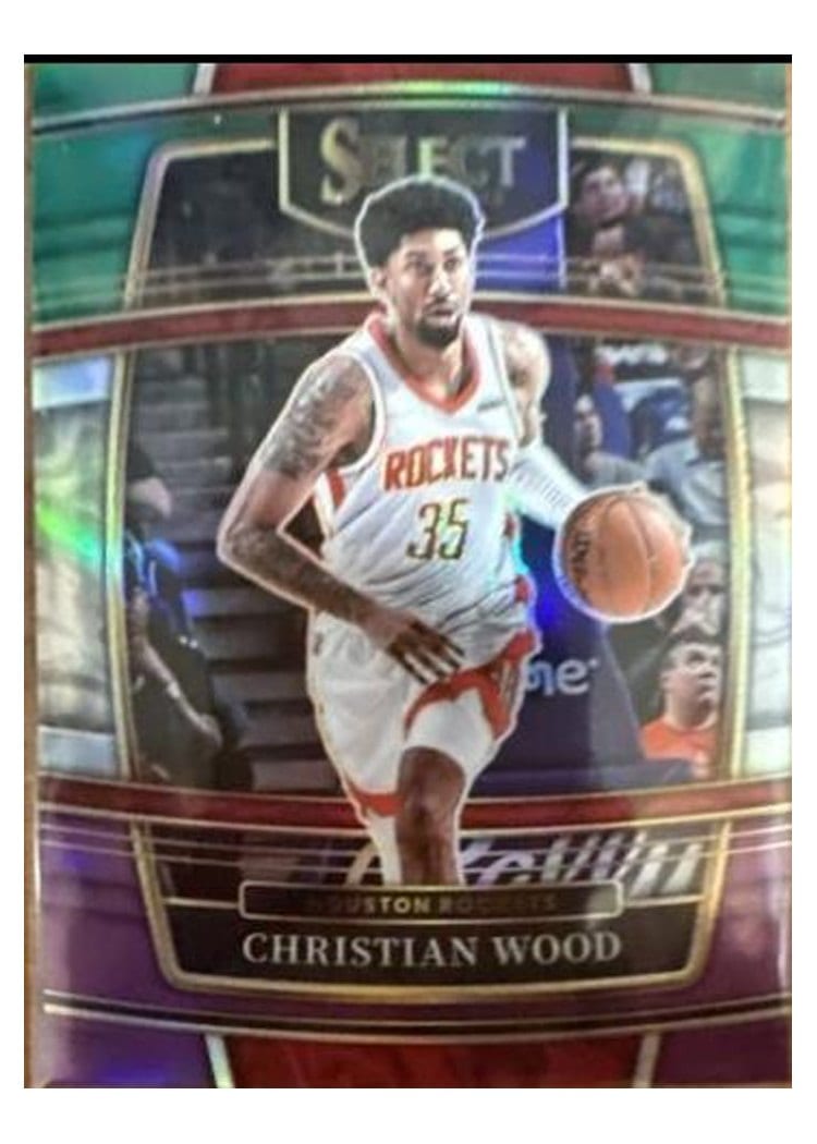 2021-22 Panini Select Base Set Christian Wood #61 card