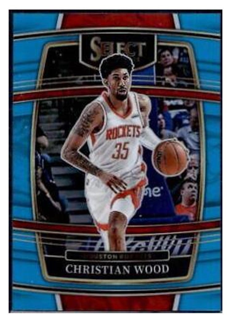 2021-22 Panini Select Base Set Christian Wood #61 card