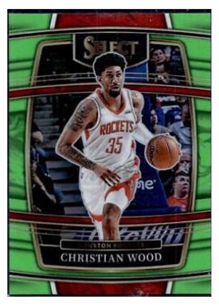 2021-22 Panini Select Base Set Christian Wood #61 card
