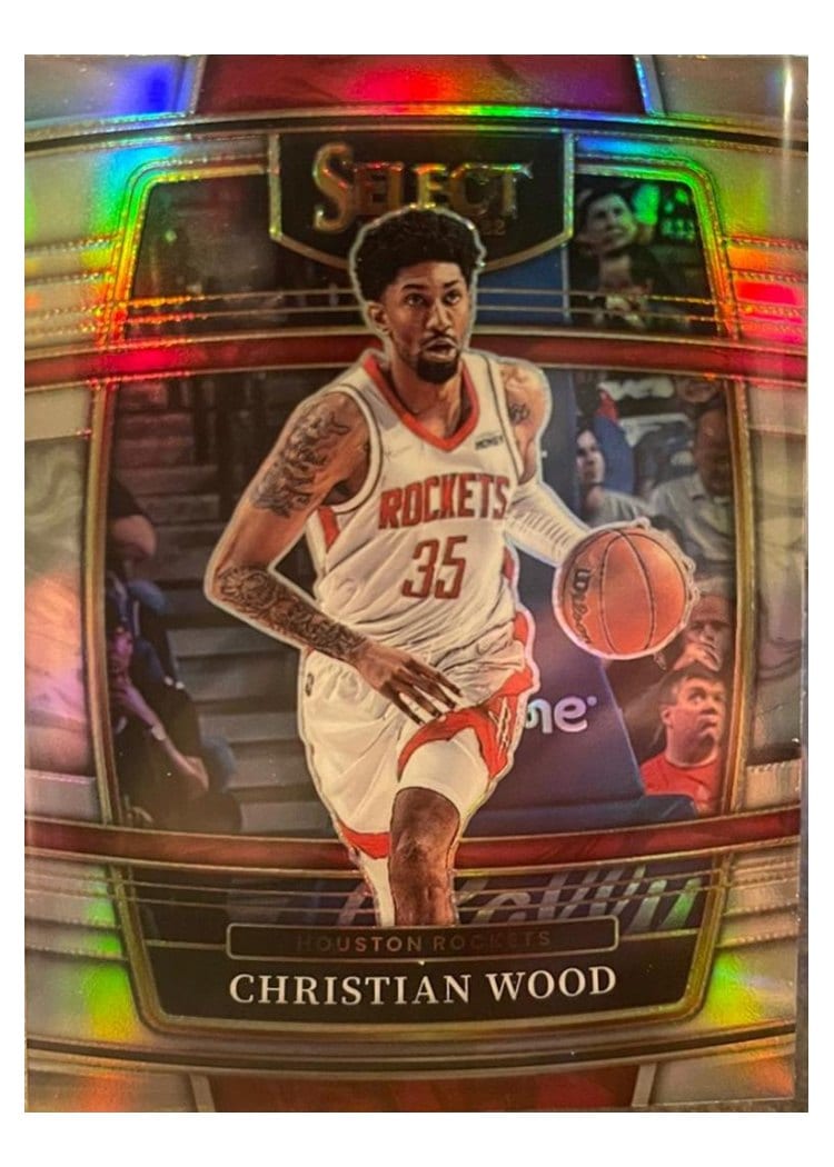 2021-22 Panini Select Base Set Christian Wood #61 card