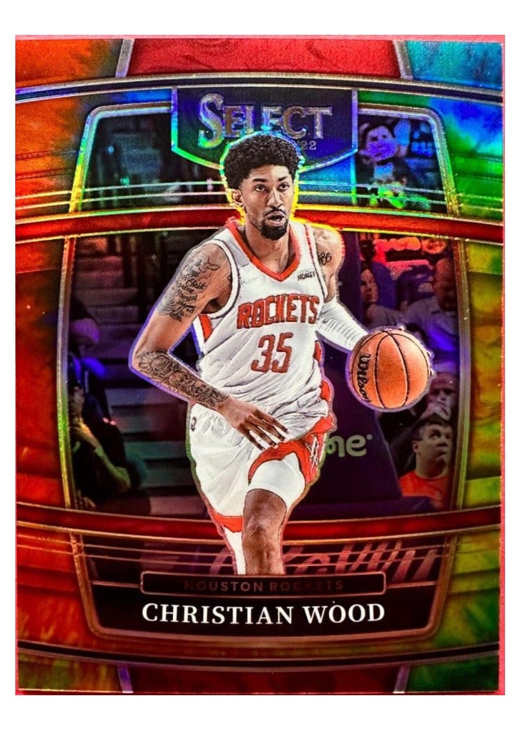 2021-22 Panini Select Base Set Christian Wood #61 card