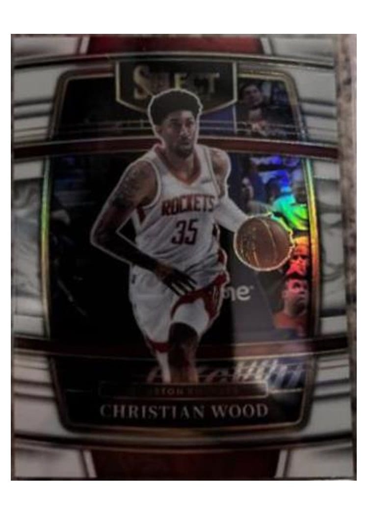 2021-22 Panini Select Base Set Christian Wood #61 card