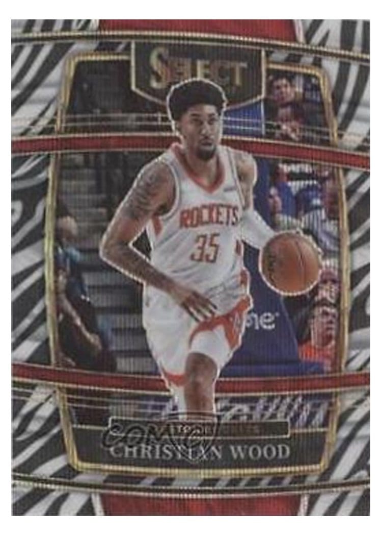 2021-22 Panini Select Base Set Christian Wood #61 card