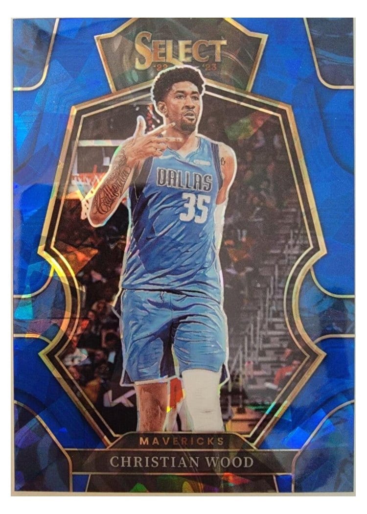 2022-23 Panini Select Base Set Christian Wood #129 card