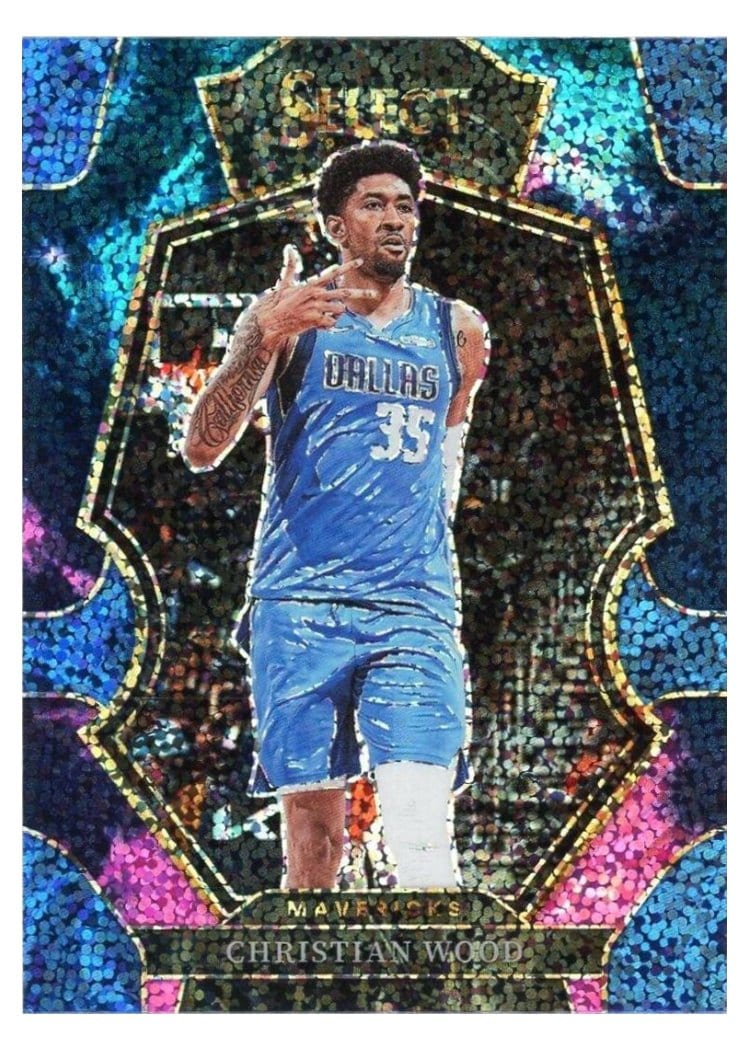 2022-23 Panini Select Base Set Christian Wood #129 card