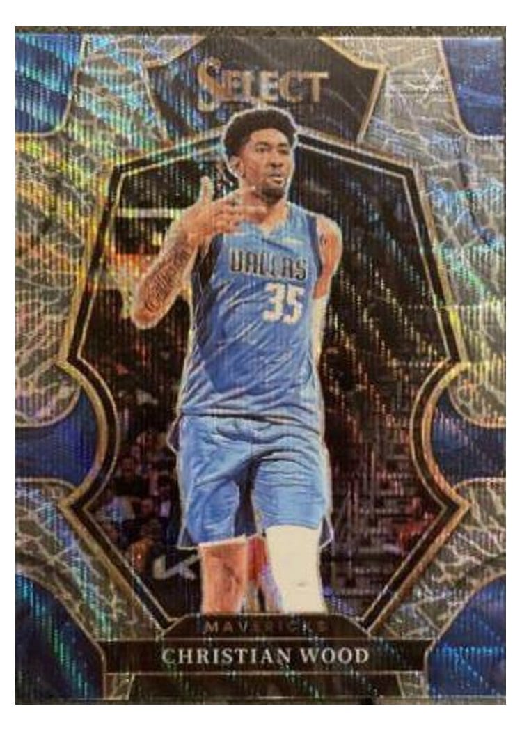 2022-23 Panini Select Base Set Christian Wood #129 card