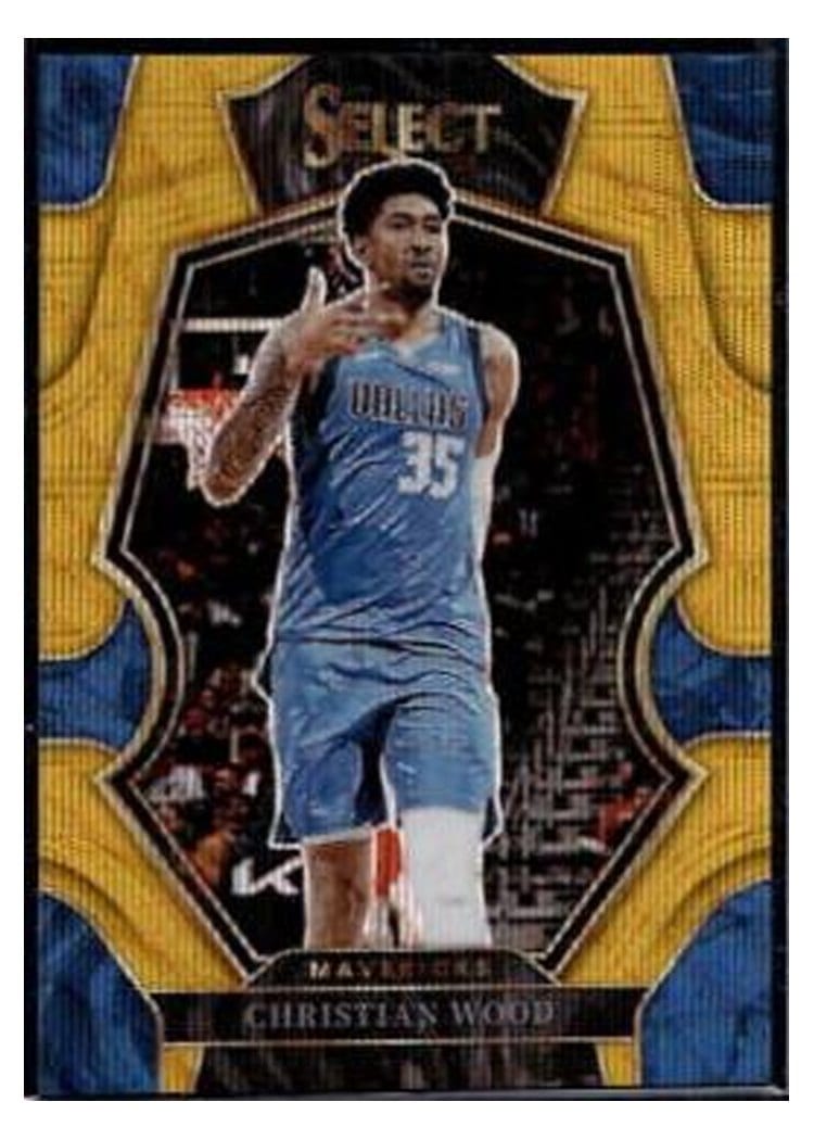 2022-23 Panini Select Base Set Christian Wood #129 card