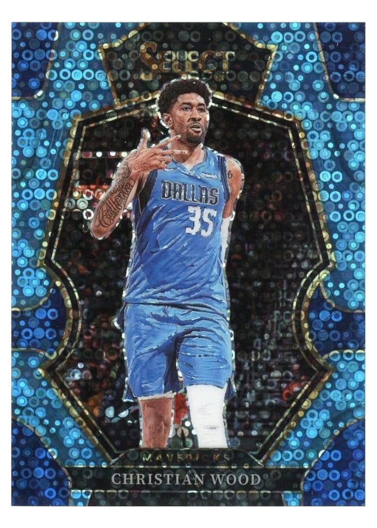 2022-23 Panini Select Base Set Christian Wood #129 card