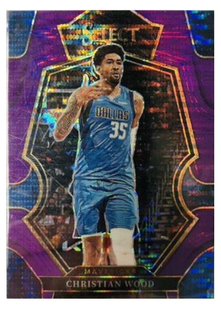 2022-23 Panini Select Base Set Christian Wood #129 card