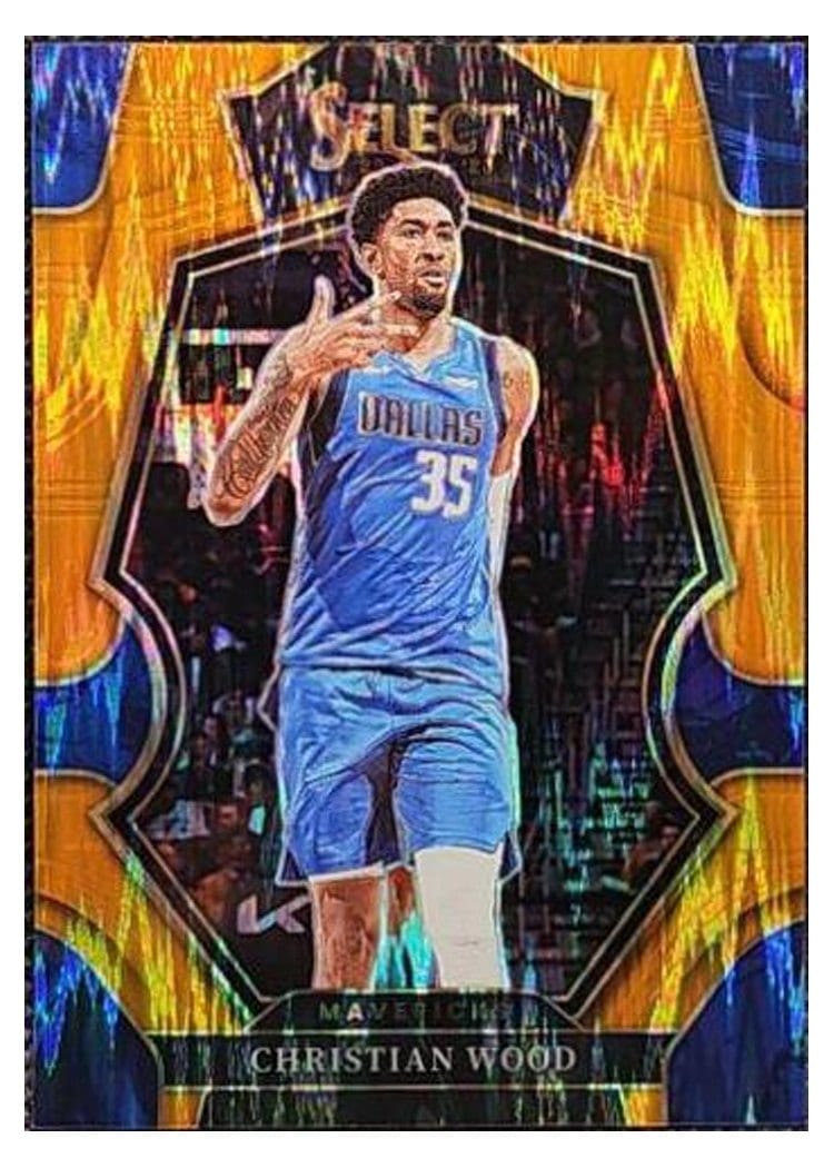 2022-23 Panini Select Base Set Christian Wood #129 card
