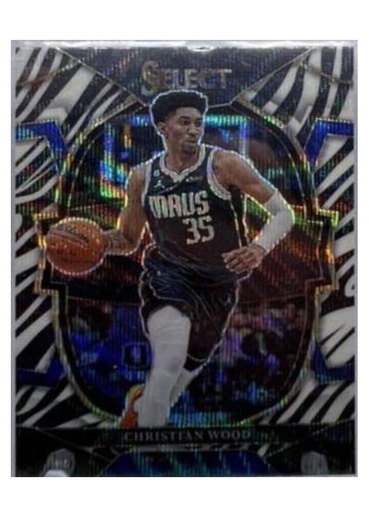 2022-23 Panini Select Base Set Christian Wood #129 card