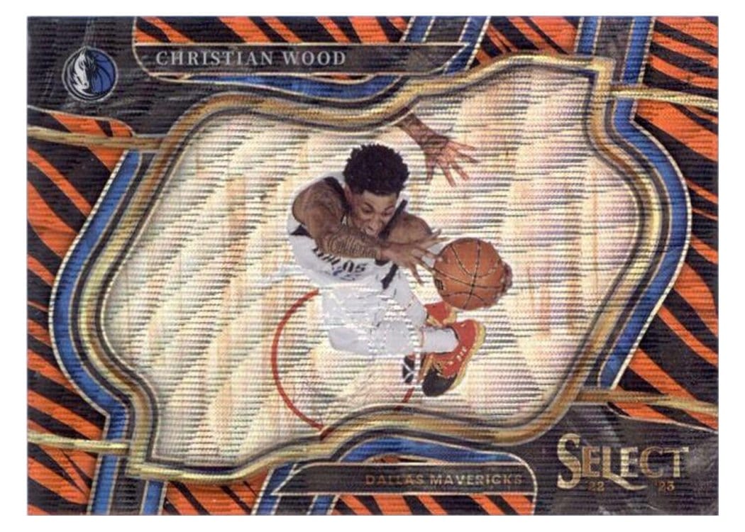 2022-23 Panini Select Base Set Christian Wood #229 card