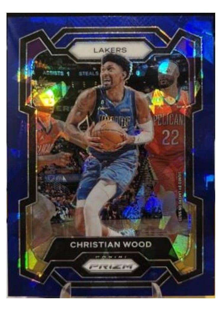 2023-24 Panini Prizm Base Set Christian Wood #245 card