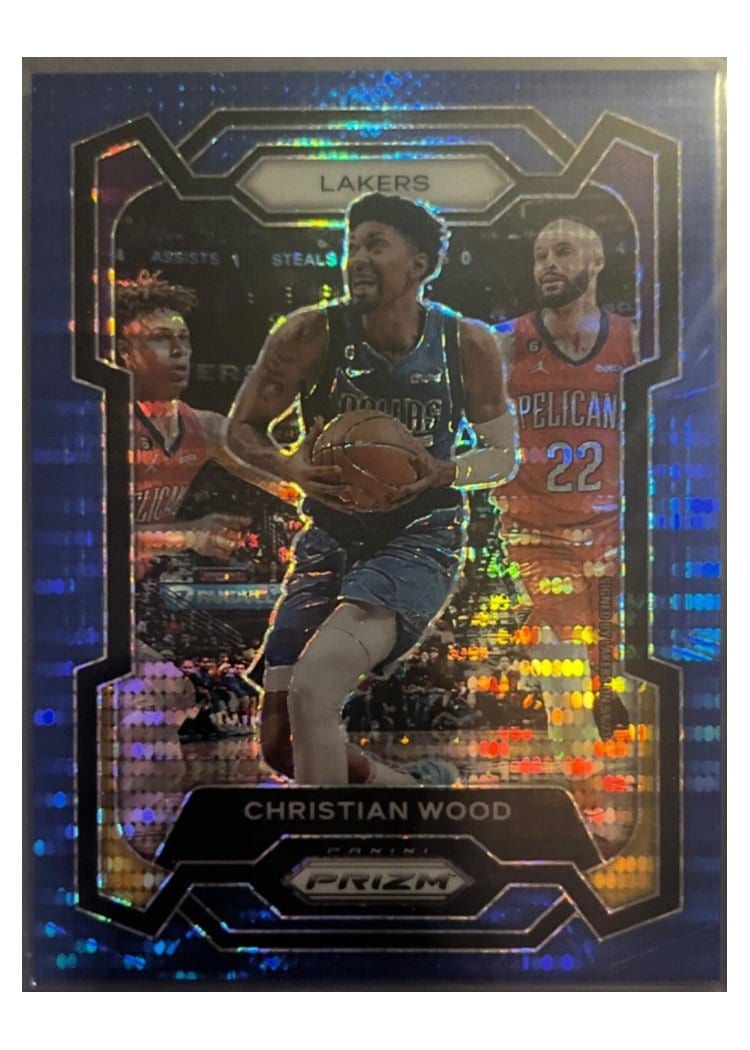 2023-24 Panini Prizm Base Set Christian Wood #245 card