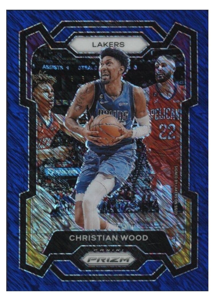 2023-24 Panini Prizm Base Set Christian Wood #245 card