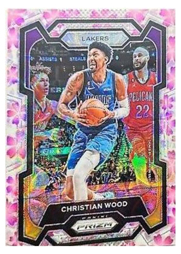2023-24 Panini Prizm Base Set Christian Wood #245 card