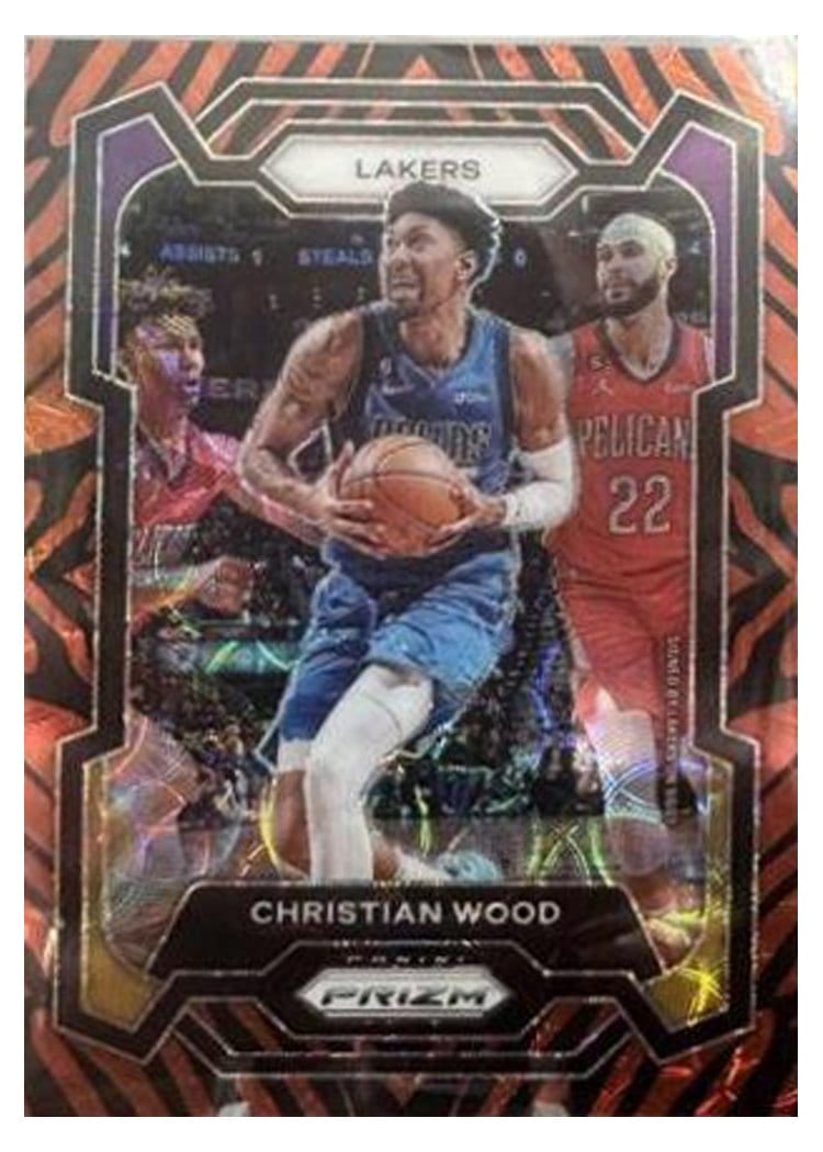 2023-24 Panini Prizm Base Set Christian Wood #245 card