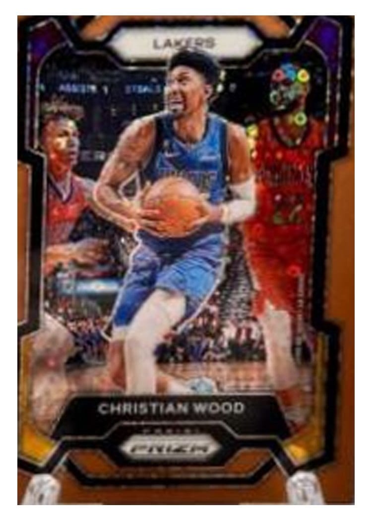 2023-24 Panini Prizm Base Set Christian Wood #245 card