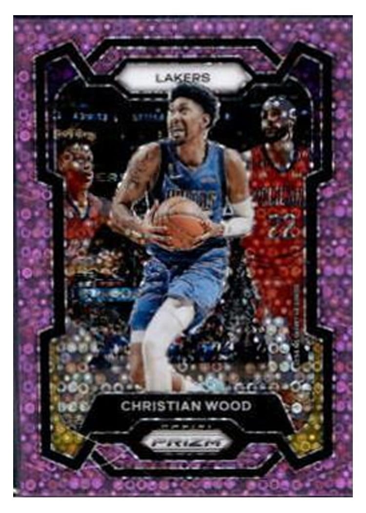 2023-24 Panini Prizm Base Set Christian Wood #245 card