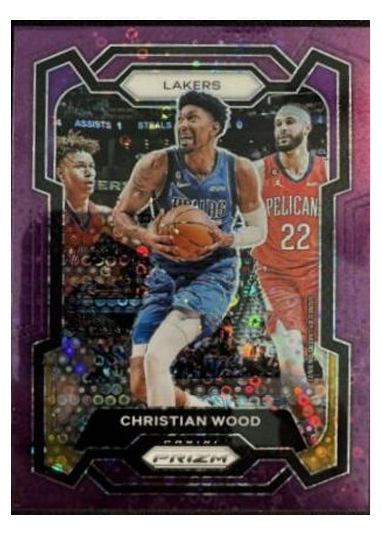 2023-24 Panini Prizm Base Set Christian Wood #245 card