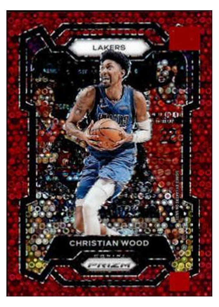2023-24 Panini Prizm Base Set Christian Wood #245 card