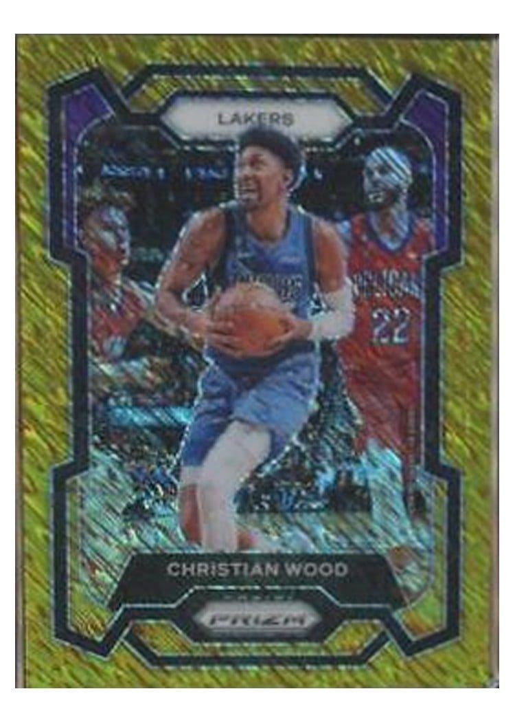 2023-24 Panini Prizm Base Set Christian Wood #245 card