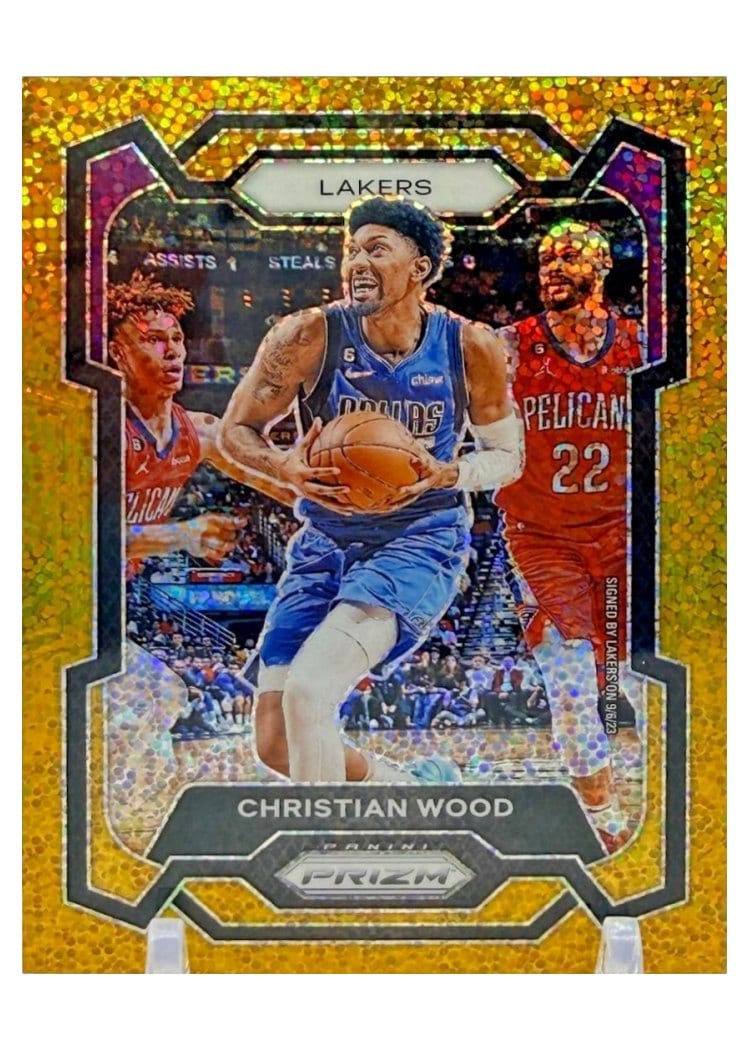 2023-24 Panini Prizm Base Set Christian Wood #245 card