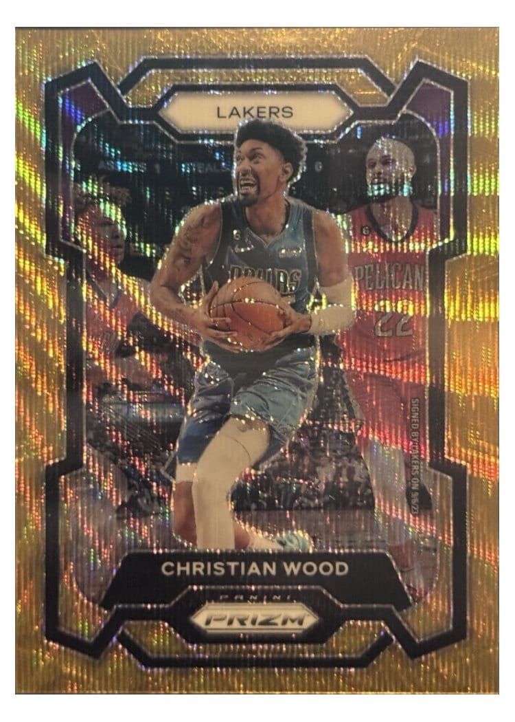 2023-24 Panini Prizm Base Set Christian Wood #245 card