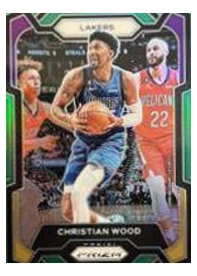 2023-24 Panini Prizm Base Set Christian Wood #245 card