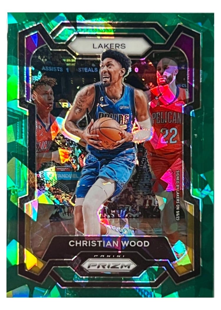 2023-24 Panini Prizm Base Set Christian Wood #245 card