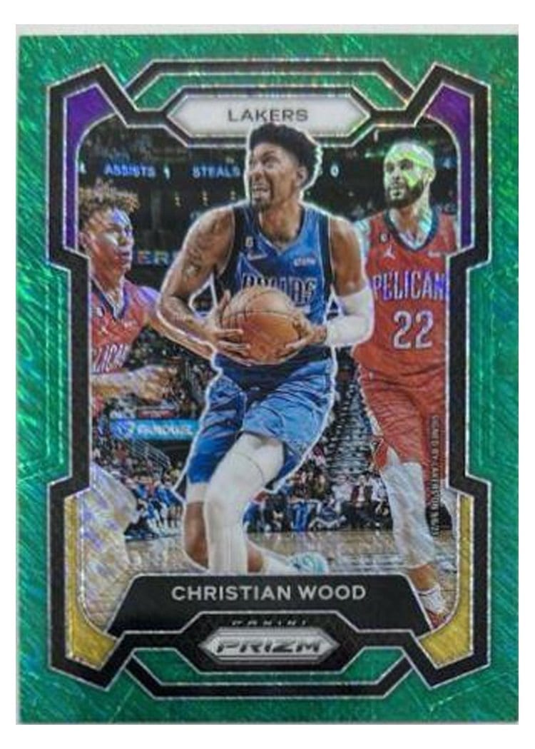 2023-24 Panini Prizm Base Set Christian Wood #245 card