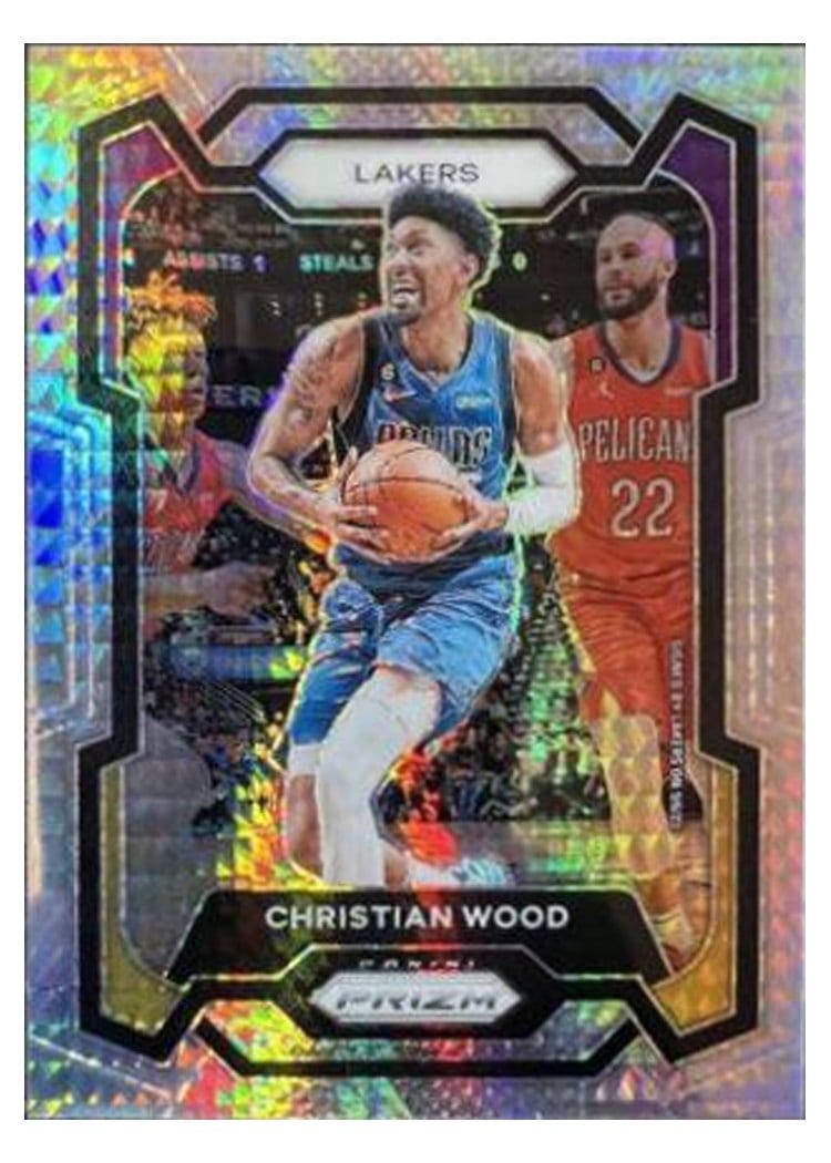 2023-24 Panini Prizm Base Set Christian Wood #245 card
