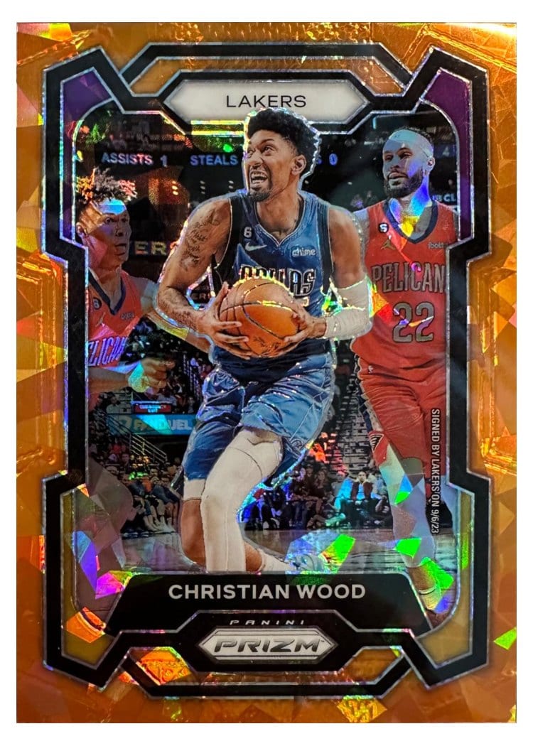 2023-24 Panini Prizm Base Set Christian Wood #245 card
