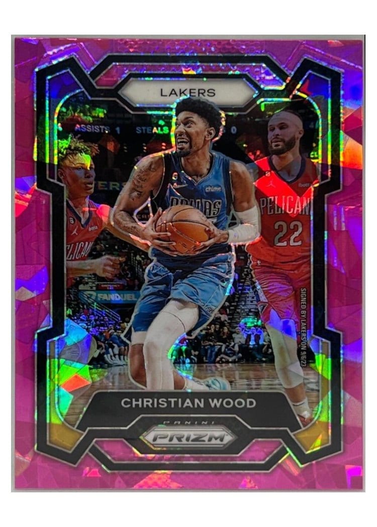 2023-24 Panini Prizm Base Set Christian Wood #245 card