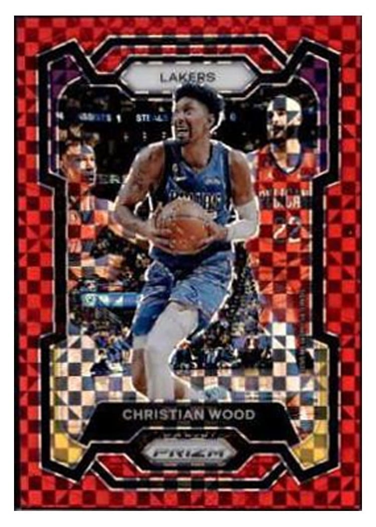 2023-24 Panini Prizm Base Set Christian Wood #245 card