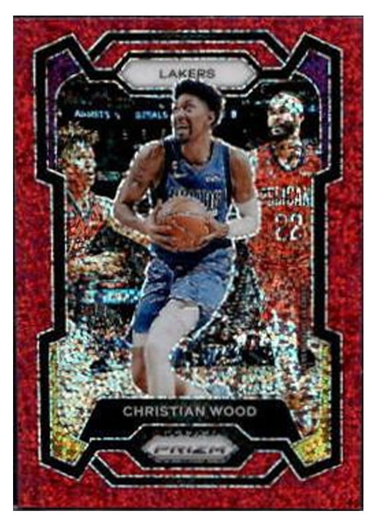 2023-24 Panini Prizm Base Set Christian Wood #245 card