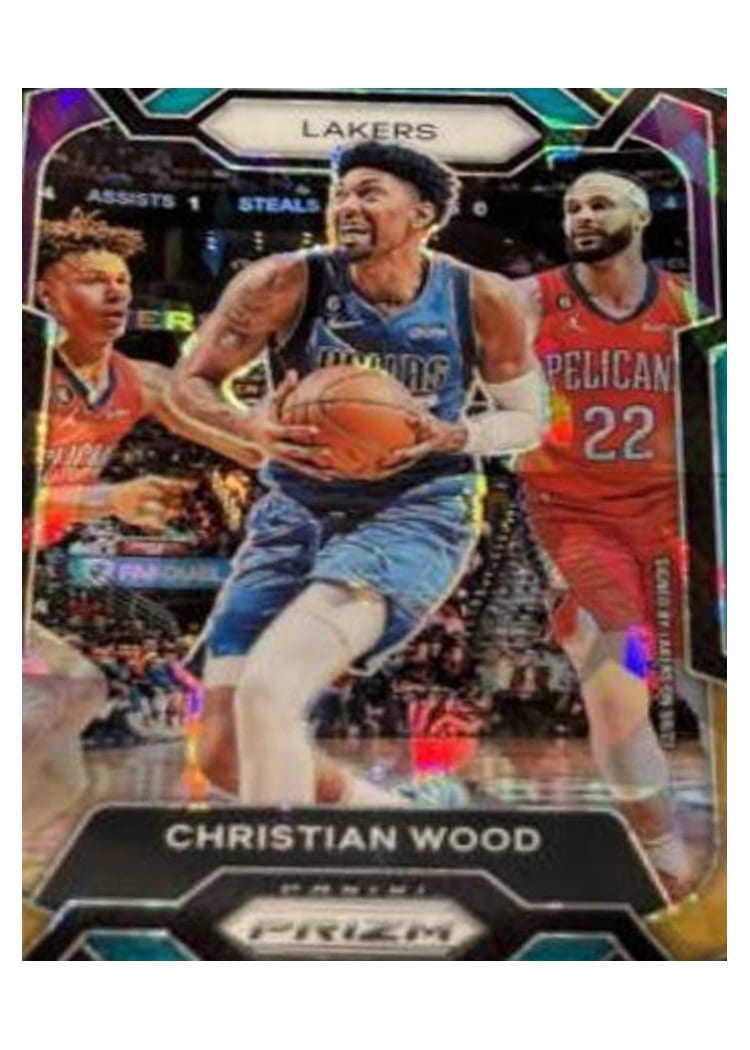2023-24 Panini Prizm Base Set Christian Wood #245 card