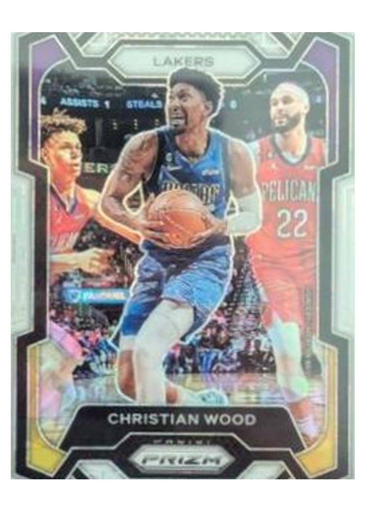 2023-24 Panini Prizm Base Set Christian Wood #245 card