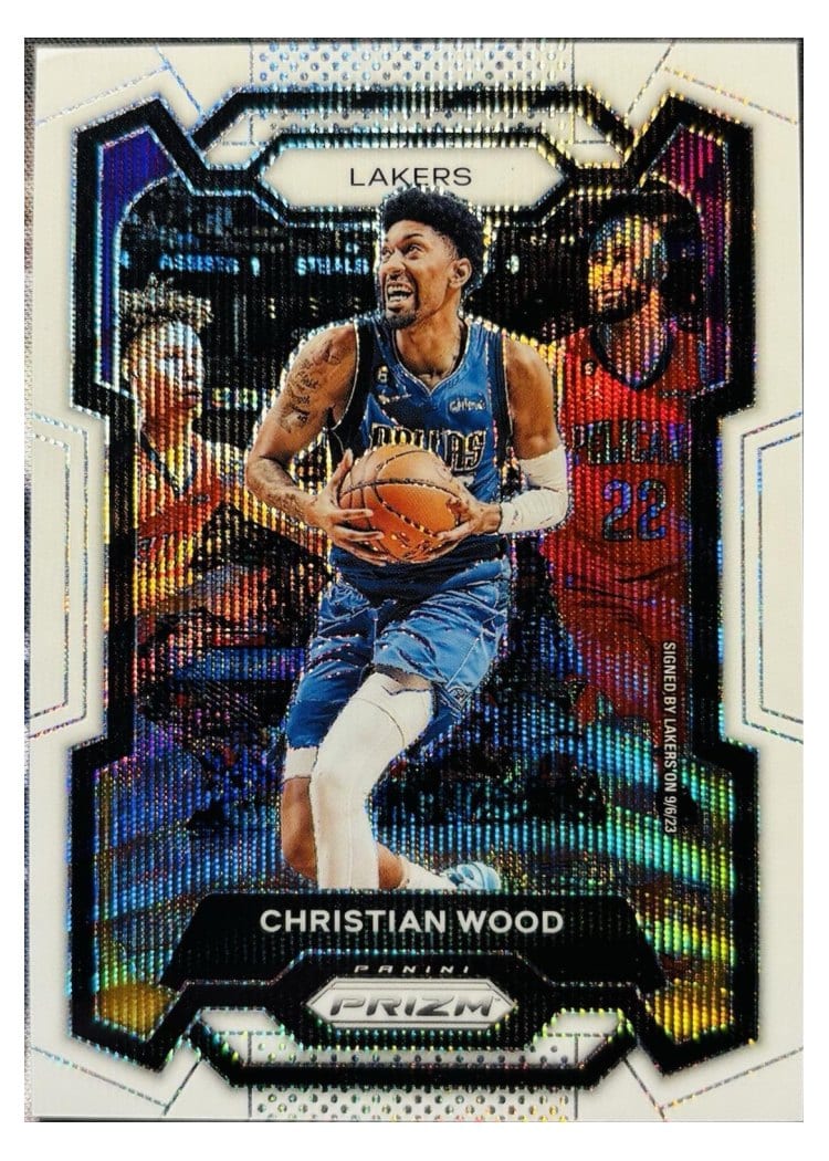 2023-24 Panini Prizm Base Set Christian Wood #245 card