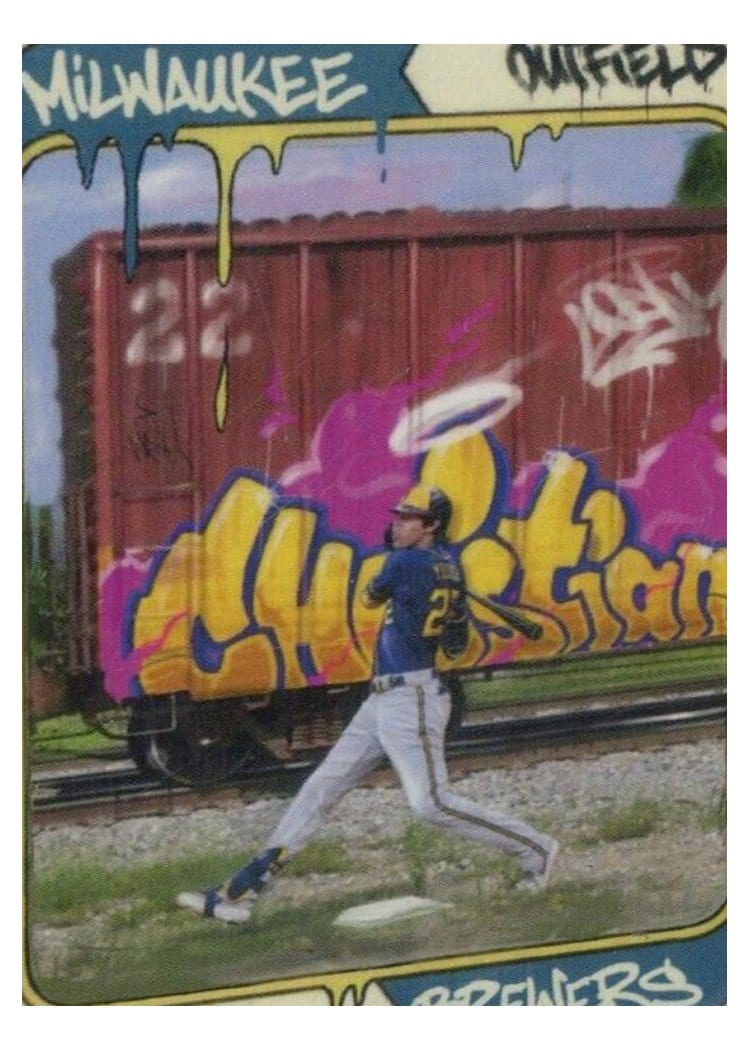 2021 Topps Project70 Base Set Christian Yelich #17 card