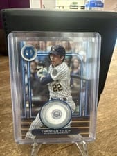 2024 Topps Tribute Stamp Of Approval Christian Yelich #SOA-CY card