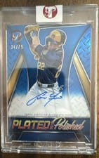 2025 Topps Pristine Plated and Polished Autographs Christian Yelich #PAPAV-CY card
