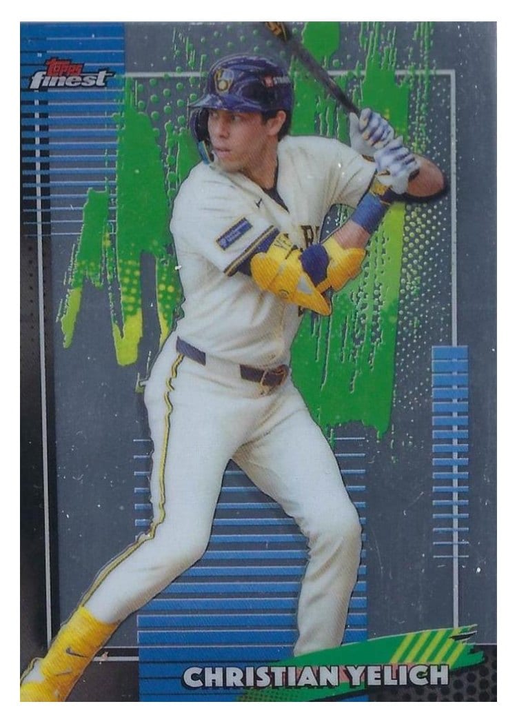 2026 Topps Finest Christian Yelich #49 card