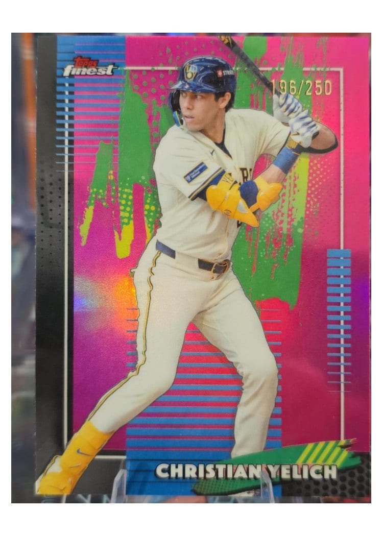 2026 Topps Finest Christian Yelich #49 card