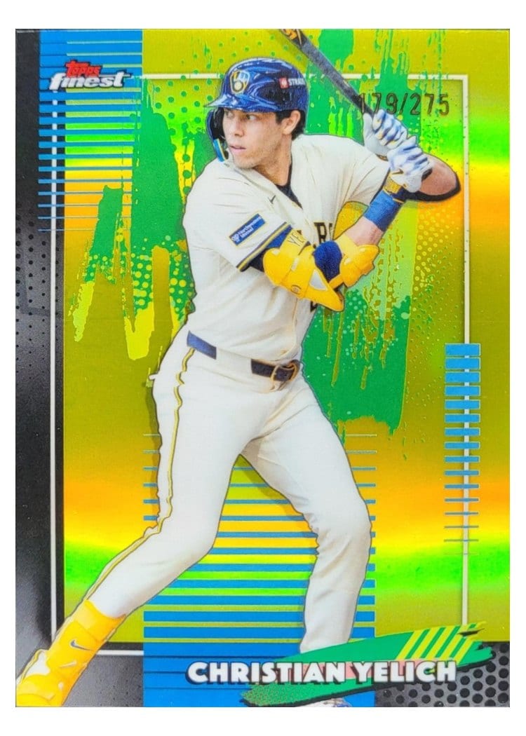 2026 Topps Finest Christian Yelich #49 card
